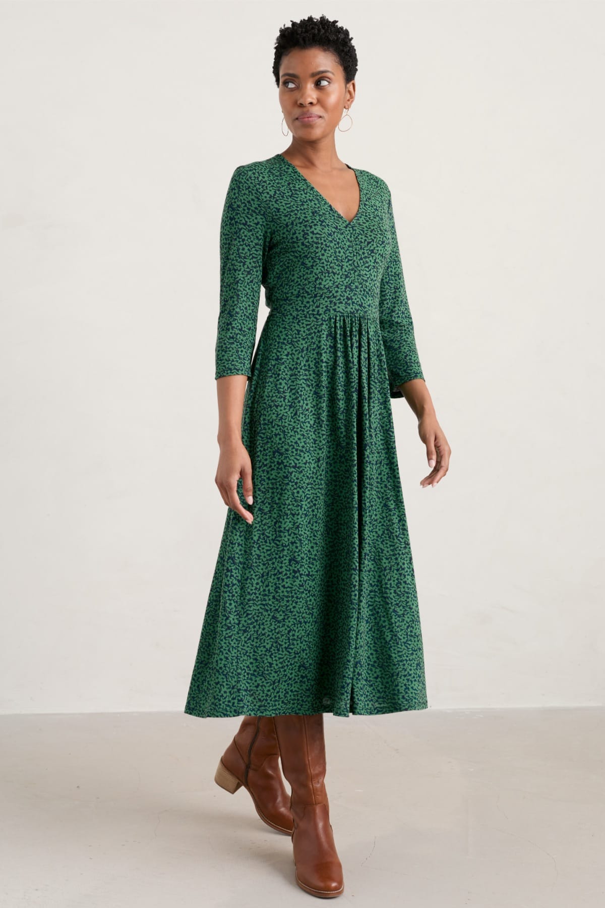 Kleid Carwynnen Ditsy ⋆ Green Nachhaltige Bella ⋆ Mode