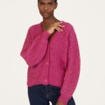 Strickjacke Elliana Magenta