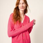 Strickjacke Jamie Pink