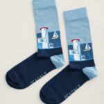 Socken Arty Lighthouse Schooner