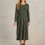 Kleid Madeline Navy Print